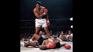 February 25 1965 Boxing World Heavyweight Championship Sonny Liston vs Muhammad Ali [upl. by Sarene]