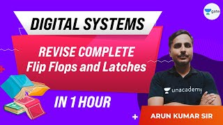 Revise Complete Flip Flops and Latches in 1hour  Complete Revision Digital Logic  Digital Systems [upl. by Milman]