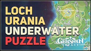 Loch Urania Underwater Puzzle Genshin Impact [upl. by Elyrrad]