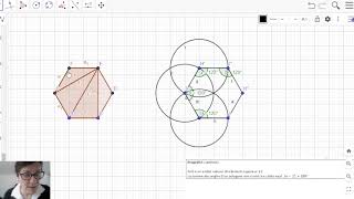 Licence 3PE construction dun hexagone régulier grâce aux angles au sommet [upl. by Afton260]