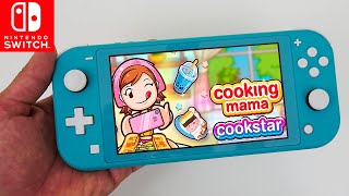 Cooking Mama Cookstar  Nintendo Switch LITE Portable Gameplay [upl. by Eigram]