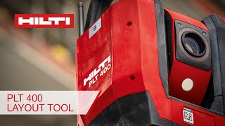 Hilti PLT 400 Total Station for jobsite layout  Features and Benefits [upl. by Etnud]