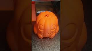 3D Printed Crazy Cute Pumpkin Monster  Halloween 3d prints [upl. by Dann]