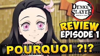 ILS SONT SÉRIEUX LA  REVIEW ÉPISODE 1 SAISON 4 DEMON SLAYER [upl. by Low]