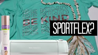 Polyester Cricut SportFlex Iron on [upl. by Jard]