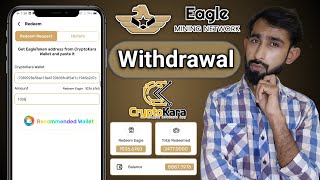 Eagle Network Mining Kyc verified New Withdrawal Update Eagle Cloud Mining CryptoKara Wallet [upl. by Yewed]