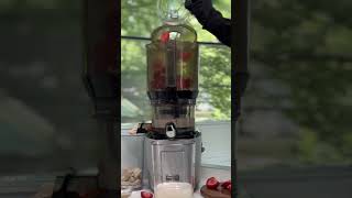 How to Make Creamy Strawberry Oat Milk with the Kuvings Auto 10 Juicer  Easy DairyFree Recipe [upl. by Weld]