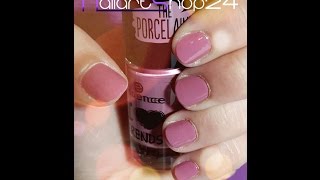 Nailart mit Nagellack GelKombination MEIN FAZIT [upl. by Namyh]