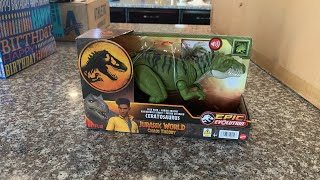 Jurassic World Chaos Theory Wild Roar Ceratosaurus toy review [upl. by Becky]