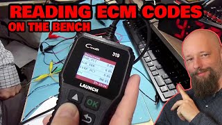 What happens when you connect OBD code reader to the ECM on the bench [upl. by Aunson]