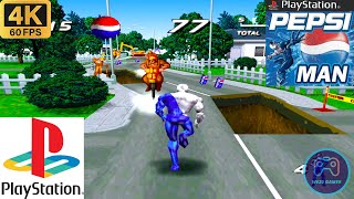 Pepsi Man Gameplay  Duckstation PS1 on PC  Full Game 4K60 [upl. by Zetniuq]