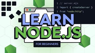 Nodejs Tutorial for Beginners  CRASH COURSE [upl. by Eenel]