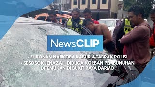 Buronan Narkoba Tabrak Polisi Akhirnya Tertangkap [upl. by Jeffie763]