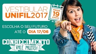 Escolha o seu Futuro Vestibular UniFil 2017 [upl. by Anesusa]