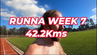 RUNNA Week 7 A Marathon on The Athletics Track [upl. by Nylrebma595]