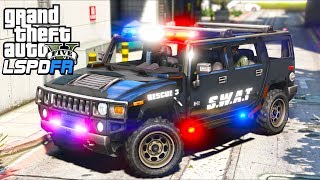 My SWAT Team HATED Me GTA 5 Mods  LSPDFR Gameplay [upl. by Eittik]