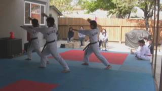 TeamM Taekwondo 2nd Dan Black Belt Testing 2010 [upl. by Hands]