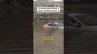 Filipino drivers saved a Saudi Arabian man 🇵🇭 [upl. by Ellenid]