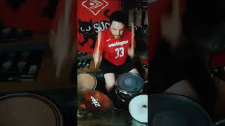 Here’s a clip my drum cover of “Jasey Rae” by ALLtimeLOW [upl. by Llerred]