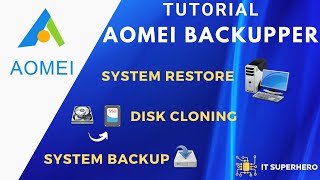 How to Backup or Restore with AOMEI Backupper [upl. by Aiyot797]