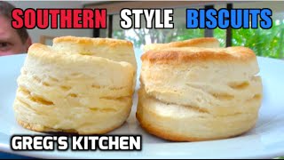 HOW TO MAKE BISCUITS  3 Ingredients  Gregs Kitchen [upl. by Appolonia]