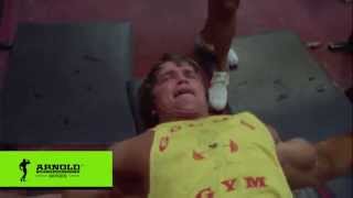 Arnold Schwarzenegger Chest FLY Form Video [upl. by Anaele]