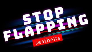 Stop Seatbelt Flapping on your Silverado or Sierra GM Truck [upl. by Hesther]