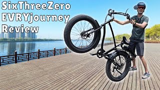 Cruiser Style Ebike  SixThreeZero EVRYjourney Review [upl. by Vickey418]