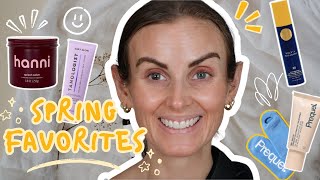 SPRING 2024 Favorites Sunscreen Skincare Makeup and MORE [upl. by Pirbhai596]