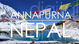 Annapurna Circuit  Trekking Nepal Himalaya 13days in 15min Annapurna Runde [upl. by Lilly871]