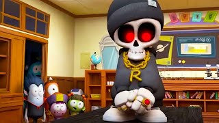 Skeleton Rap  Spookiz  Cartoons for Kids [upl. by Silenay]