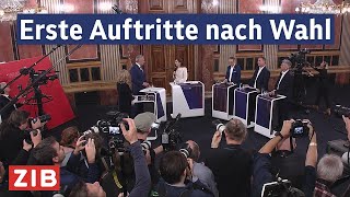 Reaktionen auf das Ergebnis der Nationalratswahl [upl. by May]