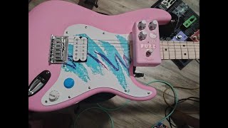 Fender x Hello Kitty Fuzz Pedal Colab  Unboxing Demo Review [upl. by Noiro289]