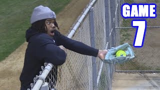 BEST PLAY IN SOFTBALL HISTORY  OnSeason Softball Series  Game 7 [upl. by Irrac]