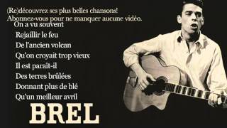 Jacques Brel Ne me quitte pas Paroles Lyrics YouTube [upl. by Garrik635]