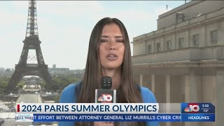 Live in Paris NBC 10 News Today Olympics interview [upl. by Durst]