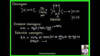 10 AlkeneOzonolysisAnti Hydroxylation [upl. by Radmen6]