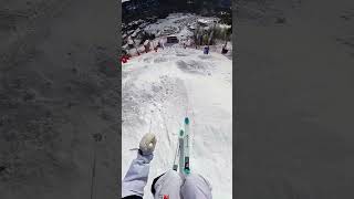 GoPro  World Cup Mogul Skiers POV 🎬 Rasmus Stegfeldt Shorts Skiing [upl. by Quillon]