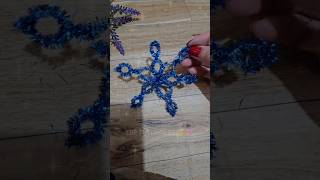 DIY ESTRELLAS 🌟 NAVIDEÑOS 🎄 COPOS DE NIEVE manualidades rapidoyfacil [upl. by Kirtap492]