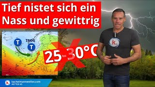 Kräftiges Tief nistet sich ein regenreicher und gewittriger Mai [upl. by Bil]