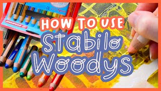 Stabilo Woody Pencils  Tips and tricks [upl. by Fleisig]