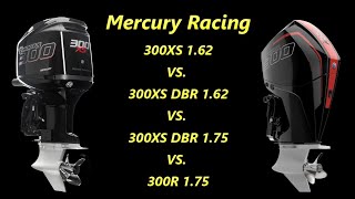 Fastbass Marine TV  Mercury Racing 300XS vs 300R [upl. by Aihsilat]