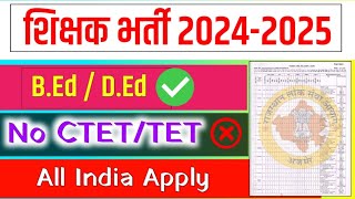 NEW TEACHER VACANCY  RPSC TEACHER VACANCY  PGT RECRUITMENT 2024  RAJASTHAN PGT RECRUITMENT 2024 [upl. by Atiluj]