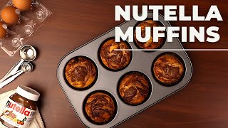 NUTELLA MUFFINS RECIPE EASY [upl. by Kemppe103]