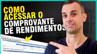 COMO emitir o COMPROVANTE de RENDIMENTOS para sua DECLARAÇÃO de Imposto de Renda 2023  IRPF2023 [upl. by Earas]