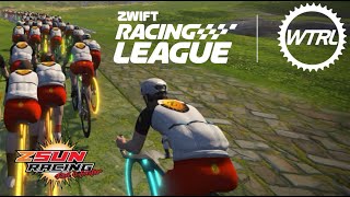 Zwift Racing League  Stage 4  TTT  Greater London 8  243km a 2802 [upl. by Anabelle]