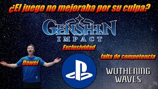 GENSHIN IMPACT ¿El juego no mejoraba por culpa de Sony Dawei y la falta de competencia [upl. by Kehoe]