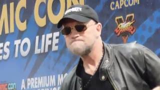 Michael Rooker enjoys drinking with fans Las Vegas Wizard World 2016 [upl. by Idoc]