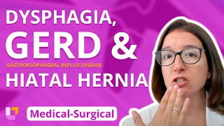 Gastrointestinal System Dysphagia GERD amp Hiatal Hernia  MedicalSurgical GI  LevelUpRN [upl. by Annoda]