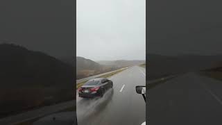 Colorado🌧️ DÍAVEG trucking empty doubletrailer doubletrailermission linehaul [upl. by Manvil]